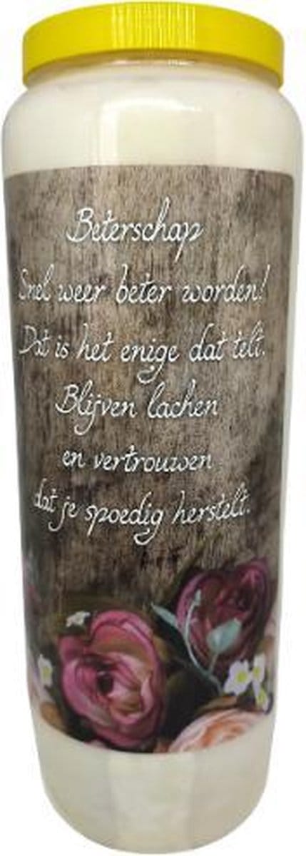 Beterschap - Noveenkaars - 9 dagen brander (20 stuks)