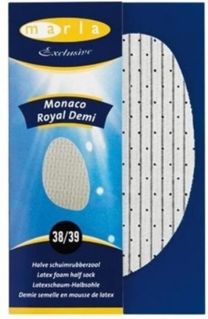 Marla Monaco demi - Schuimrubberen halve inlegzool - Maat 38/39