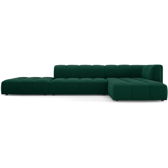 Hoekbank Francesca velvet rechts 5-zits | Milo Casa