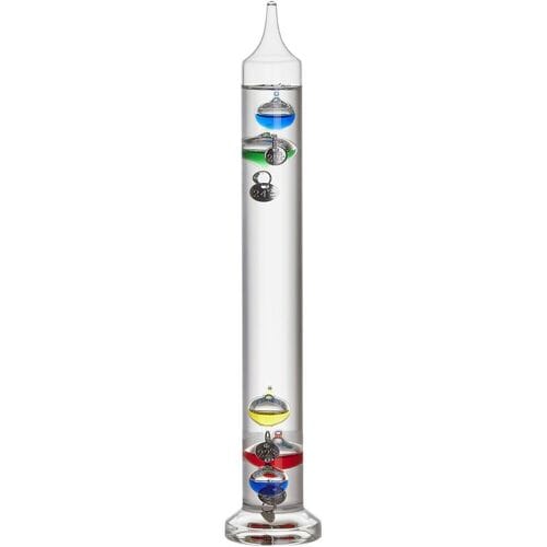 TFA Dostmann Flüssigkeitsthermometer GALILEO GALILEI 18.1018.01.54 Thermometer Transparant