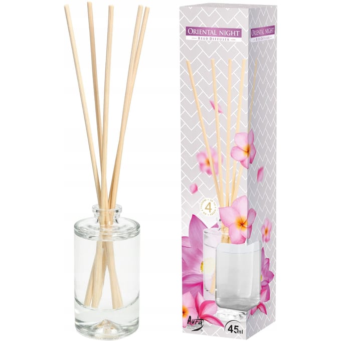 Aura Geur Diffuser Oosterse Nacht 45ml - Bloemig & Fruitig