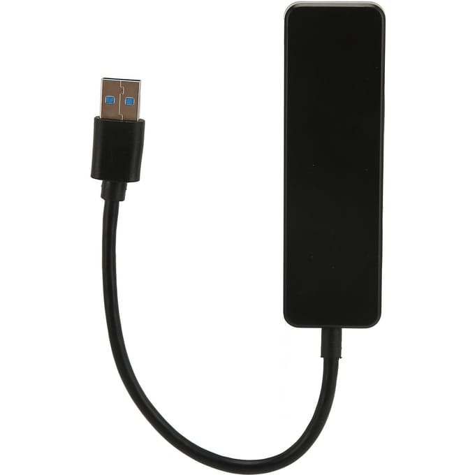 Hub USB 3.0 4 en 1 USB 3.0 vers 4 ports USB 3.0, adaptateur multiport USB C pour Windows, Office et Business black