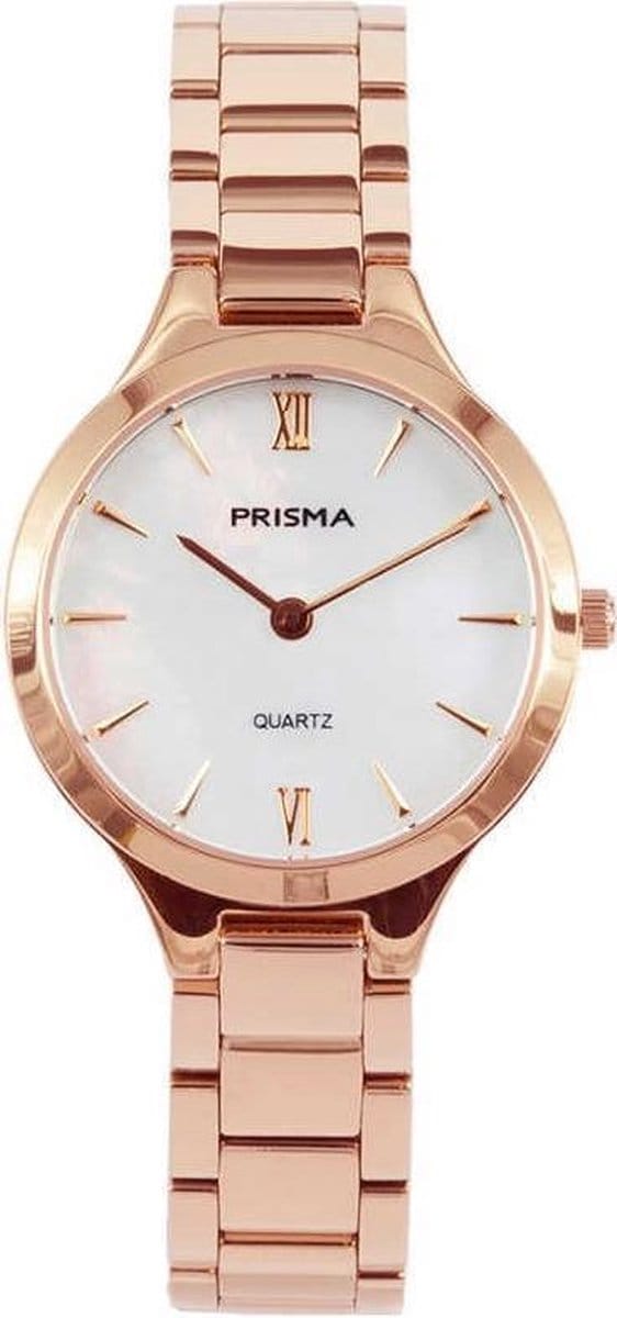 Prisma horloge P.1463 dames edelstaal Parelmoer 5 ATM