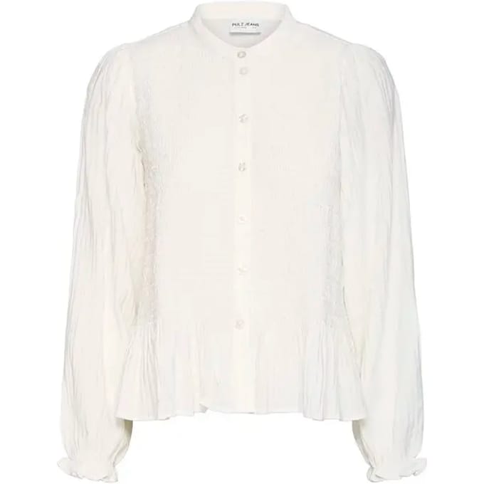 Dames-T-shirt met lange mouwen Pulz Jeans Isabelle