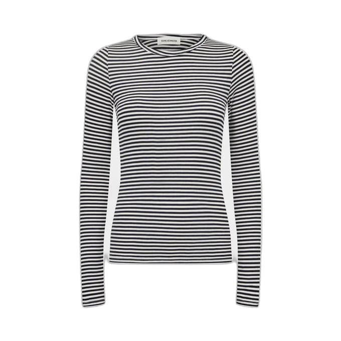 Gestreept dames-T-shirt met lange mouwen Sofie Schnoor Petriciasw