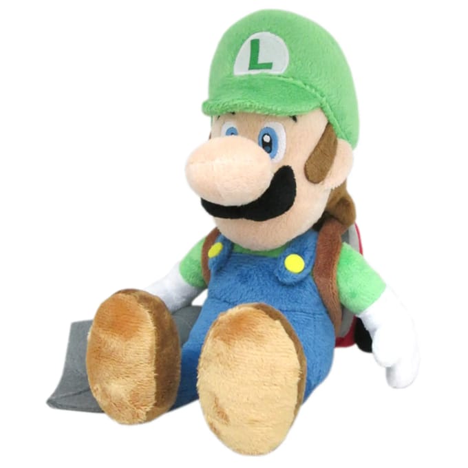 Super Mario Bros Luigi With Poltergust 5000 25cm Pluche