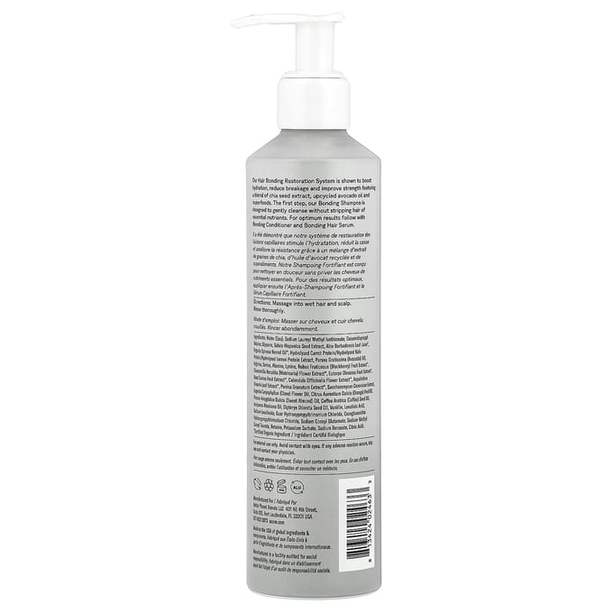 ACURE, Bonding Shampoo, Beschadigd, 250ml (8.5fl oz) white