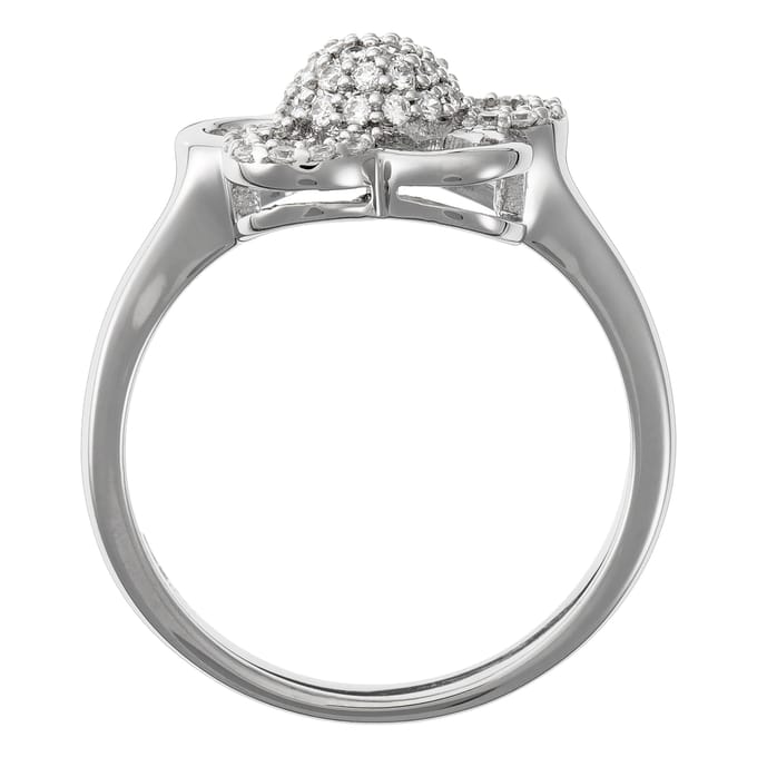 Orphelia Dames 925 Sterling Zilveren Ring - Zilver ZR-3827