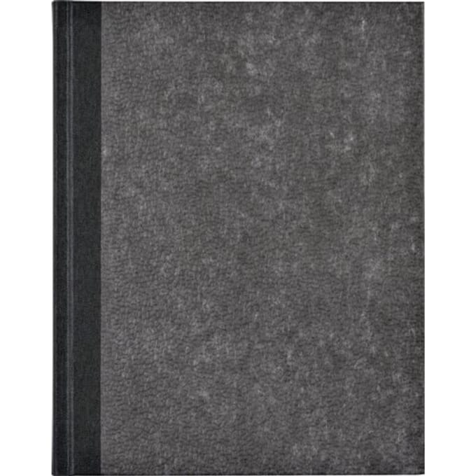 Register breedkwarto 192blz lijn grijs gewolkt