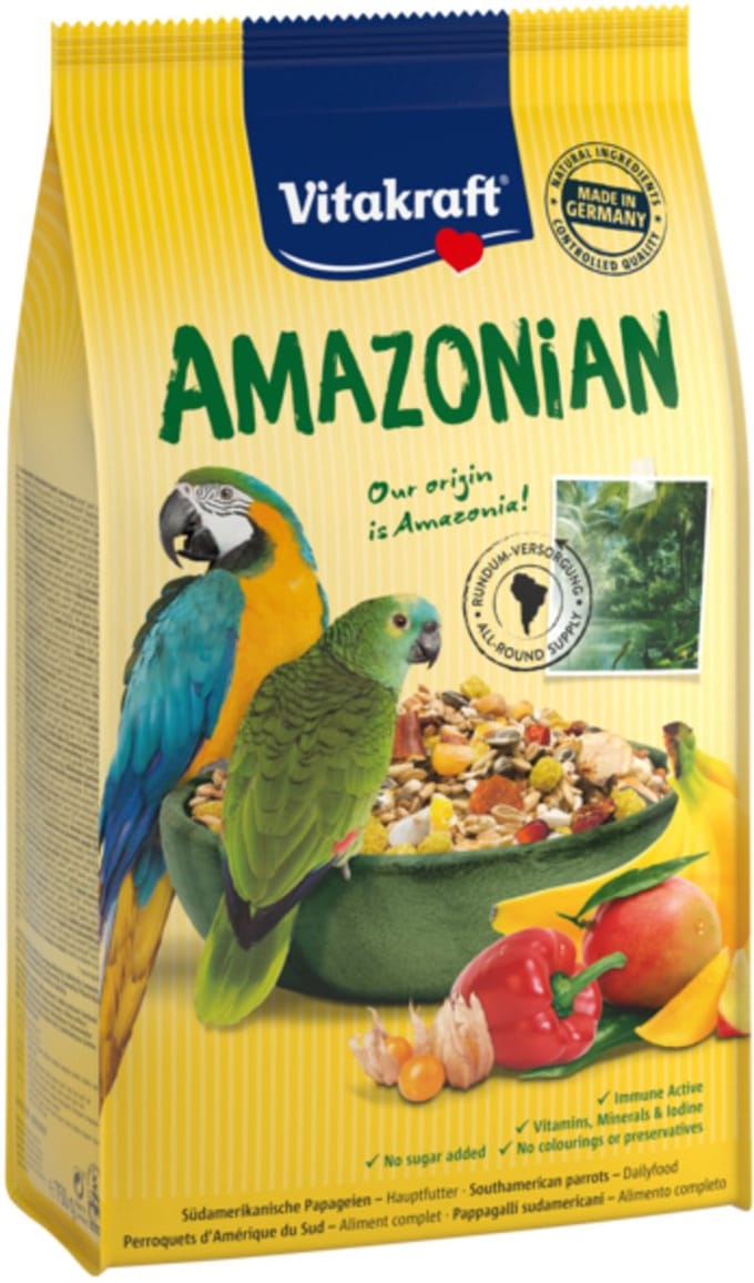 Vitakraft Amazonian Papegaaienvoer - Vogelvoer - 750 g