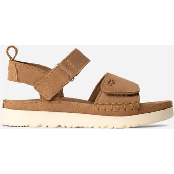 UGG® Goldenstar-sandaal voor kinderen  in Brown, Maat 31, Suede