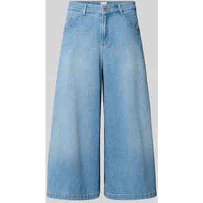 Brax Dames Rok  Style MELLI S USED LIGHT BLUE, lichtblauw, maat 40