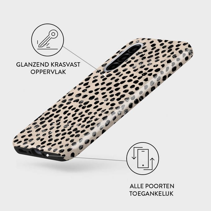 Burga Tough Case geschikt voor Samsung Galaxy A36 - Almond Latte