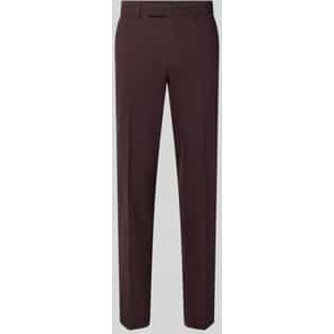 straight fit broek met scheerwol model 'Totti'