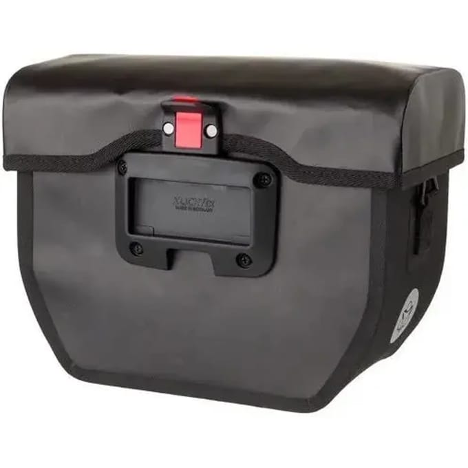 AGU Shelter Tech - Stuurtas - 8L - 100% Waterdicht - KLICKfix compatibel - Afneembare schouderriem - Zwart