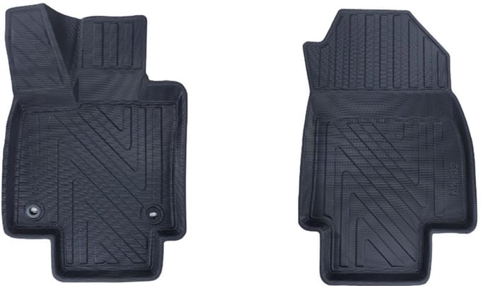 Rubbermatten Toyota RAV4 (ook hybrid) 2019-heden (voorset) - Premium carbonlook