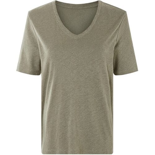 ESMARA Dames T-shirt (Olijfgroen, XS (32/34))