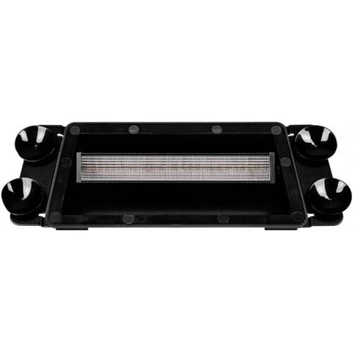 SecoRüt LED Blitzer 12&24 Volt Strobo LW0054 Frontflitser Zuignap Oranje