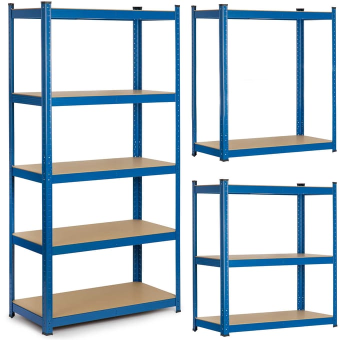 Metalen magazijnplank 180 x 90 x 40 cm Humberg 4848