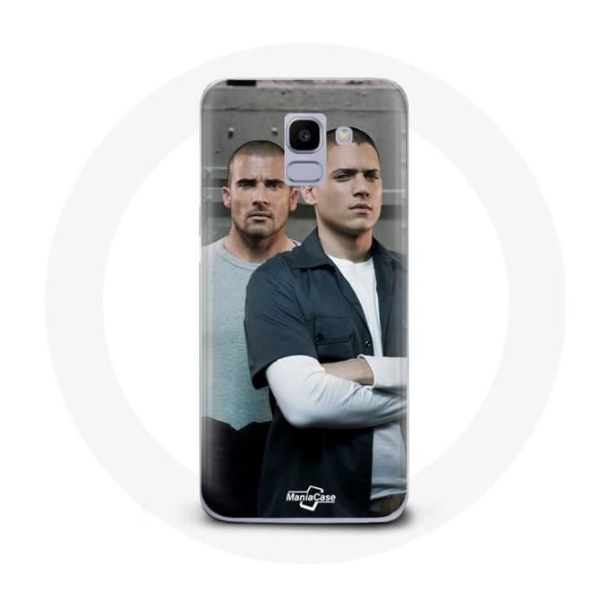 Case voor Samsung Galaxy J6 2018 Prison Break Michael Scofield en Lincoln Burrows