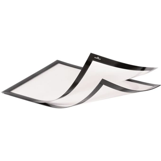 Duraframe Durable 498501 magnetisch Plus A4 zwart 2 stuks