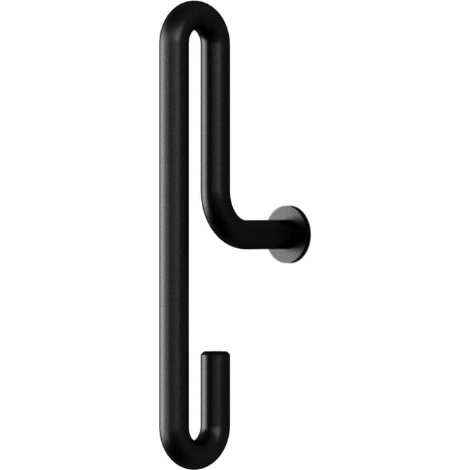 Moebe Wall Hook - set van 2 - klein - zwart