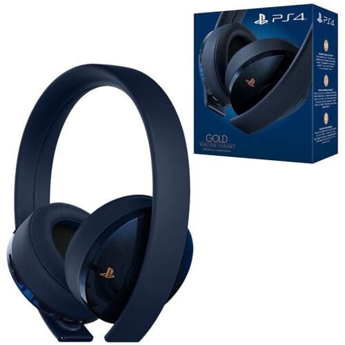Sony PlayStation 4 Gold Wireless Headset Limited Edition-500 Million (Diversen) Nieuw
