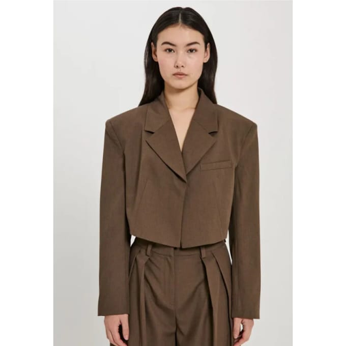 Norr Kamin blazer khaki -