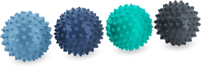 Spokey GRESPI Massageballen - Multicolor - 4 stuks - 6 5 cm