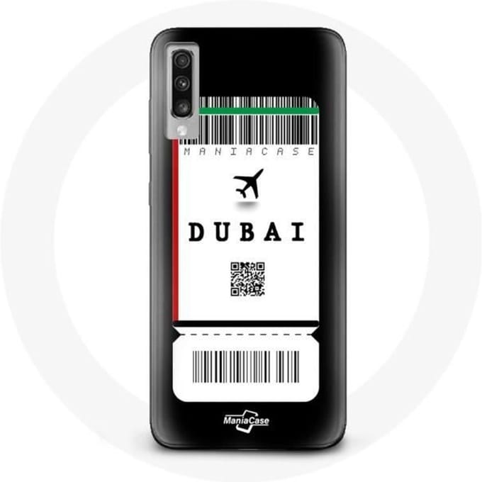 Hoesje voor Samsung Galaxy A70 Dubai vliegticket