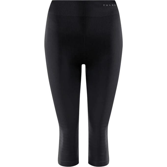 FALKE Maximum Warm 3/4 sneldrogend functioneel materiaal functioneel ondergoed dames zwart - maat M