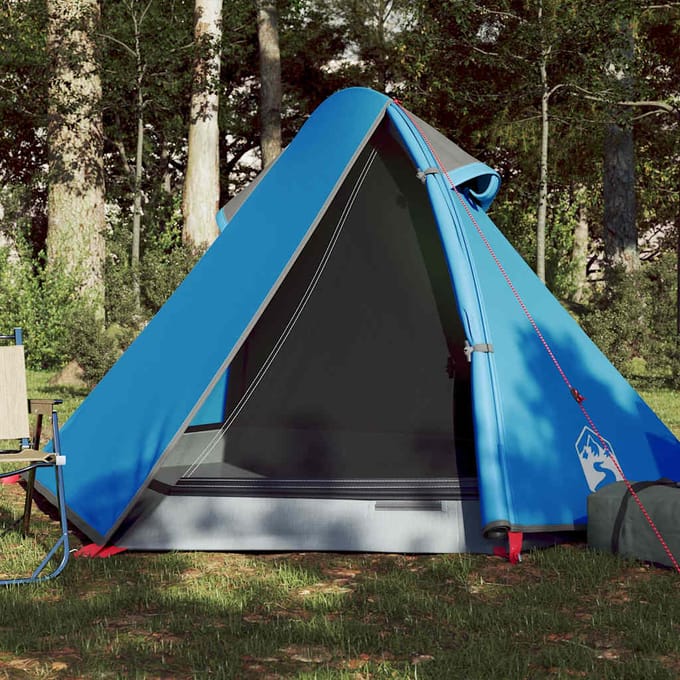 vidaXL - Koepeltent - 2-persoons - waterdicht - blauw