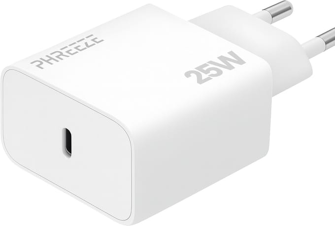 Usb C adapter - 25w super fast charger Oplader usb C - Snellader