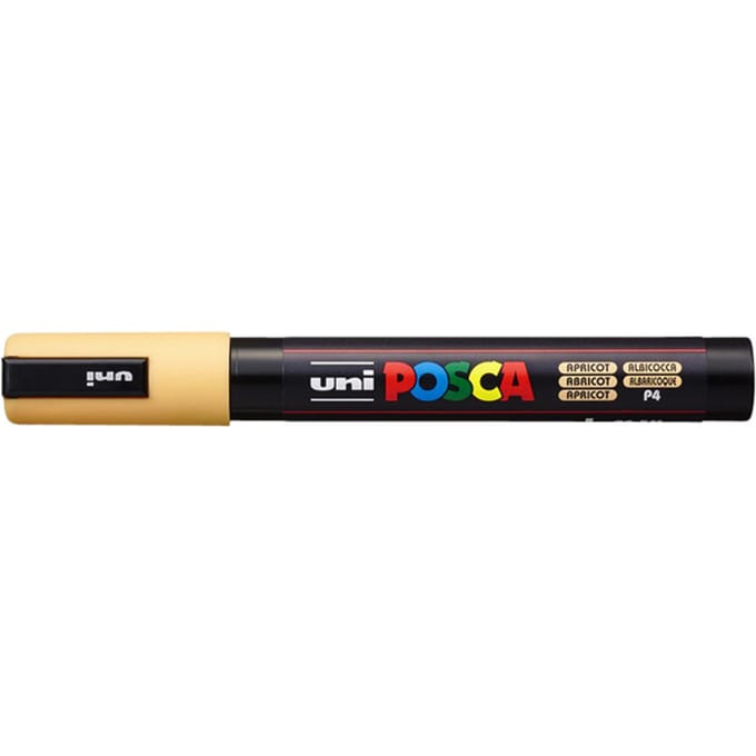 Verfstift - Abrikoos - Waterbasis - Conische punt medium - 1 stuk