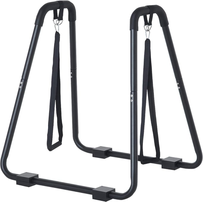 DnA® Dip Bars - Dip Station - Dip Bars Hoog - Zwart - 90cm x 81cm x 93cm
