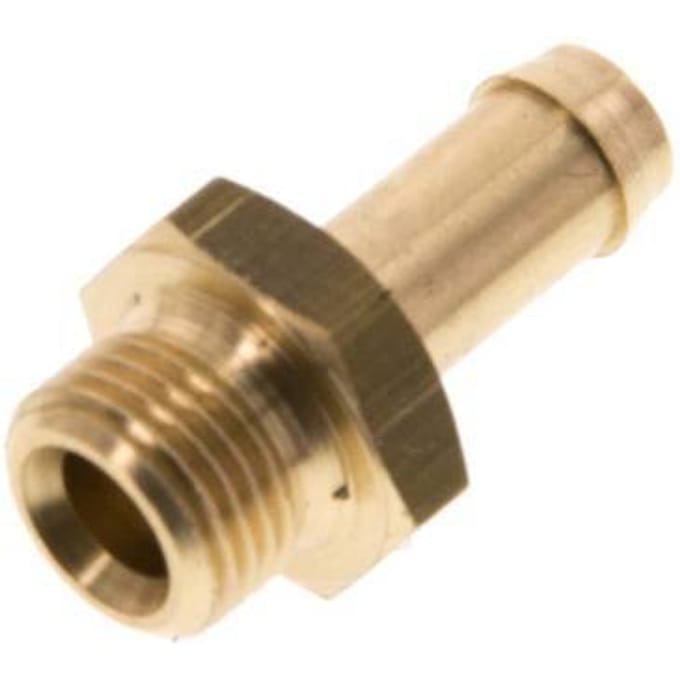 6 mm & G1/8'' Messing Slangpilaar buitendraad [5 Stuks]