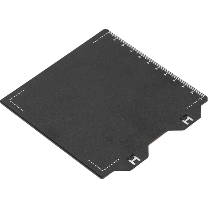 PEI Veerstaalplaat Flexibel Bouwplatform met Magnetische Basis Schaal voor Voron 0.1 2.4 3D-printer black