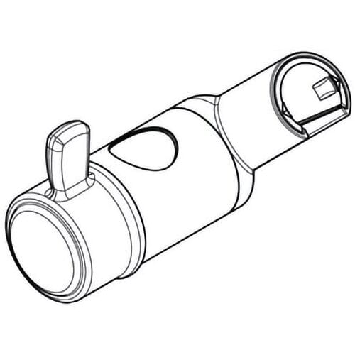 Hansgrohe replacement shower slide, complete 98723820