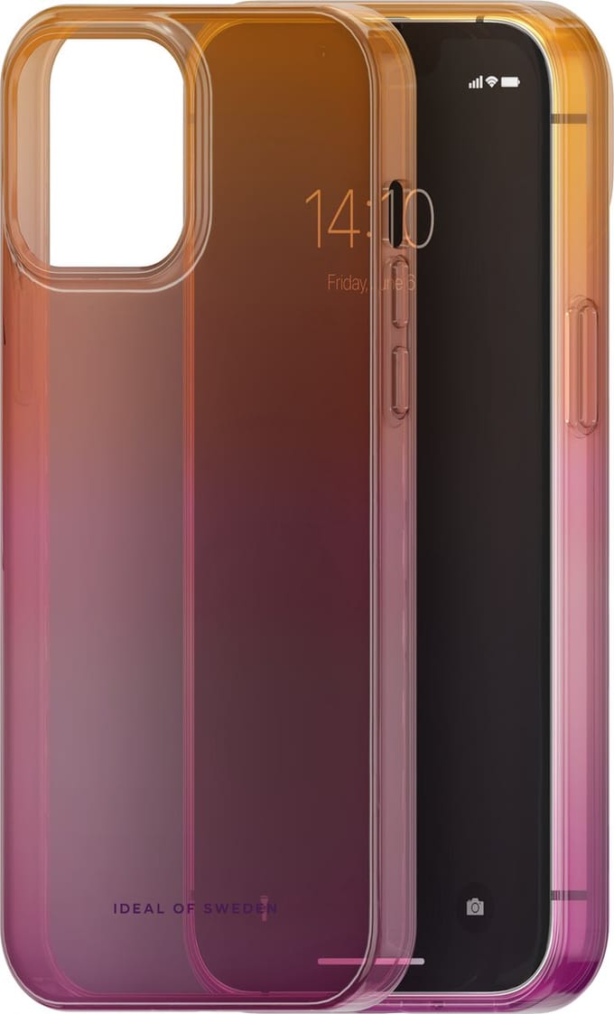 ideal of sweden clear case mid geschikt voor Apple iphone 12 pro max/13 pro max vibrant ombre - clear