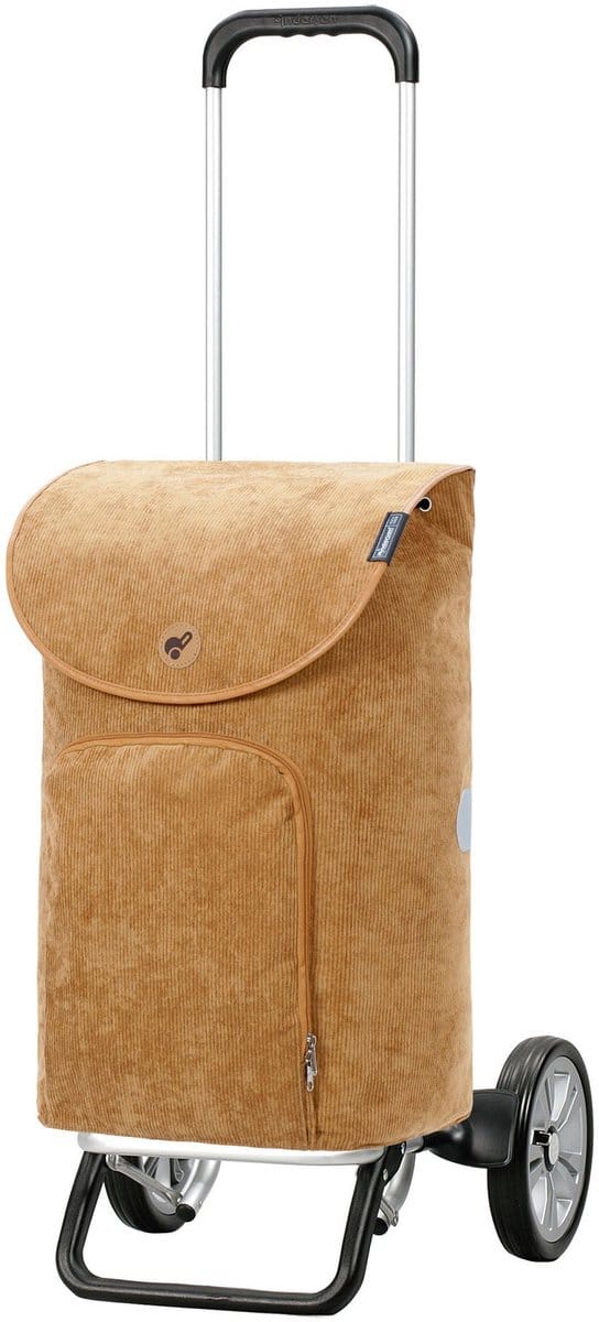 Andersen Shopper Alu Star Shopper Marta Winkelwagen 59 cm - 45 L - camel
