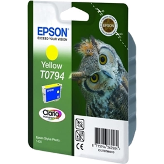 Epson T0794 inktcartridge geel (origineel)