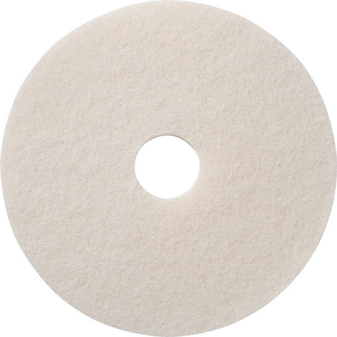 vloerpad wit 13 inch 33cm. - profi pad - per stuk