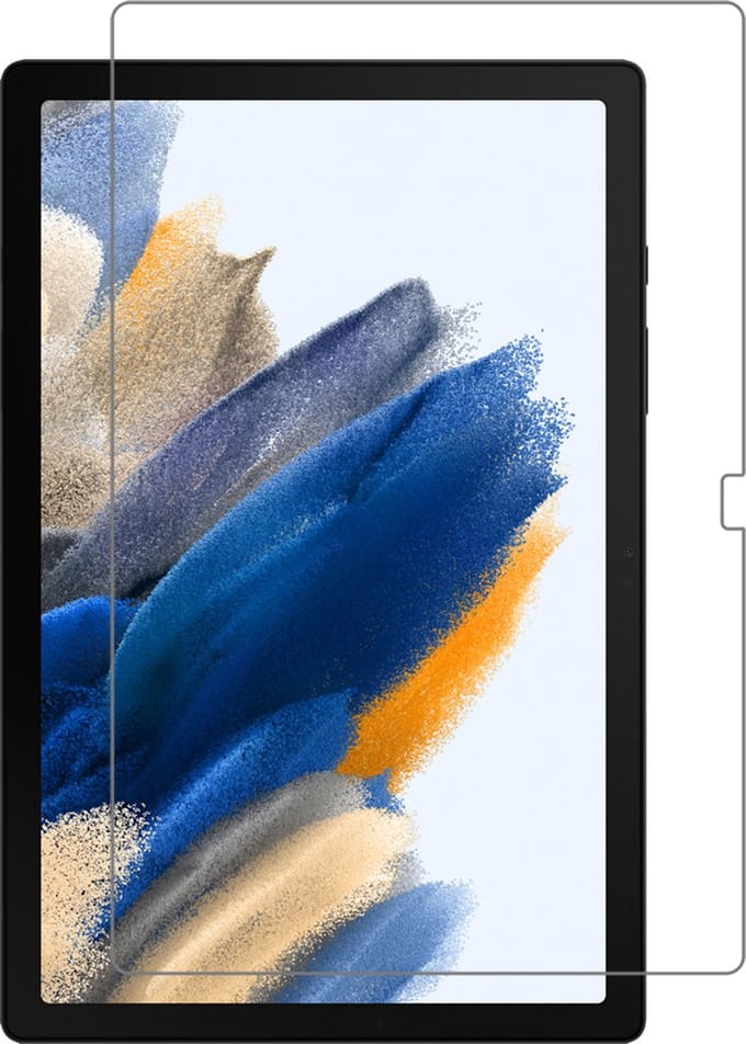 Screenprotector - Geschikt voor Samsung Galaxy Tab A8 - Extra Sterk - Beschermglas - Gehard Glas - Tempered Glass - Screen Protector