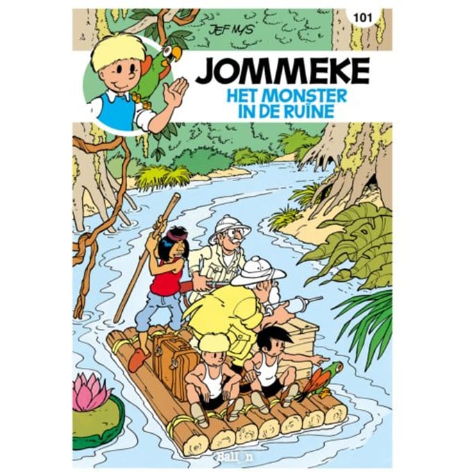Het Monster In De Ruïne - Jommeke
