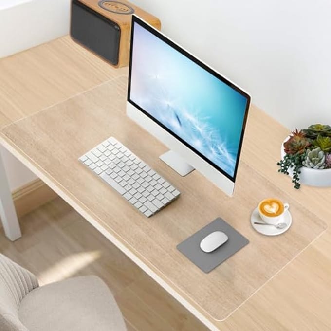 Transparante Bureauonderlegger 60 x 40 cm - Desk Protector