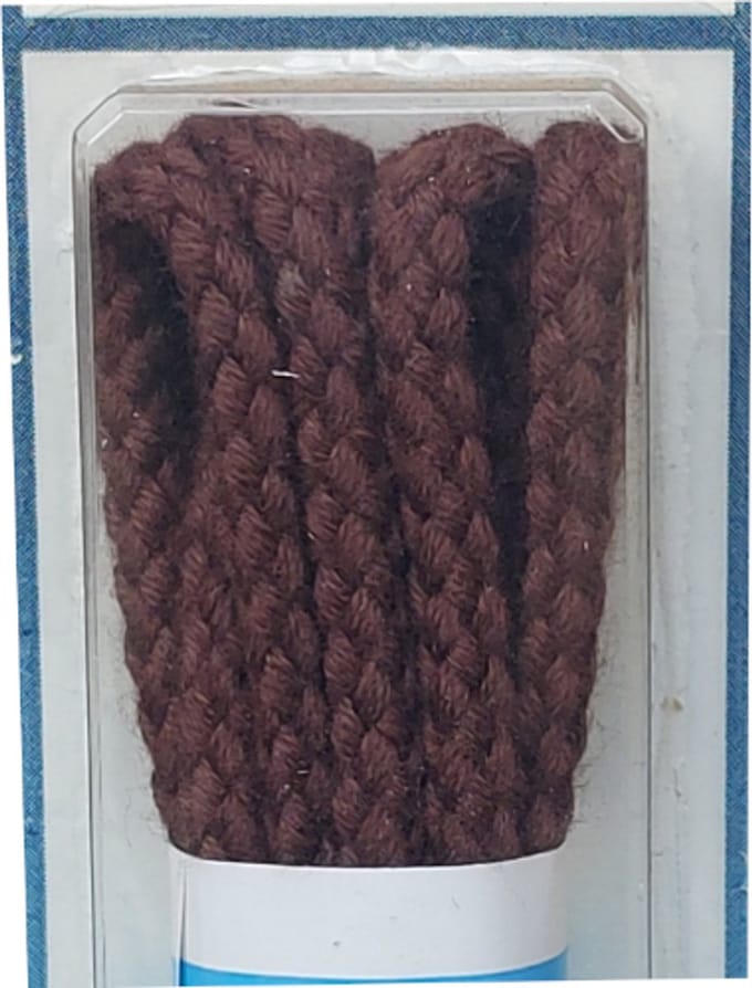 Cordial Veter - Middel Bruin - Rond - Koord Veters - Lengte 90 cm - Dikte 4 mm - Schoenveter