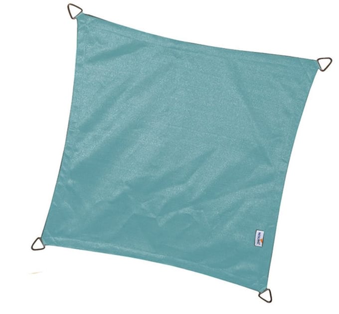 NESLING Coolfit Schaduwdoek - HDPE - Ice Blue - Vierkant - Afmetingen: 3,6 x 3,6 meter
