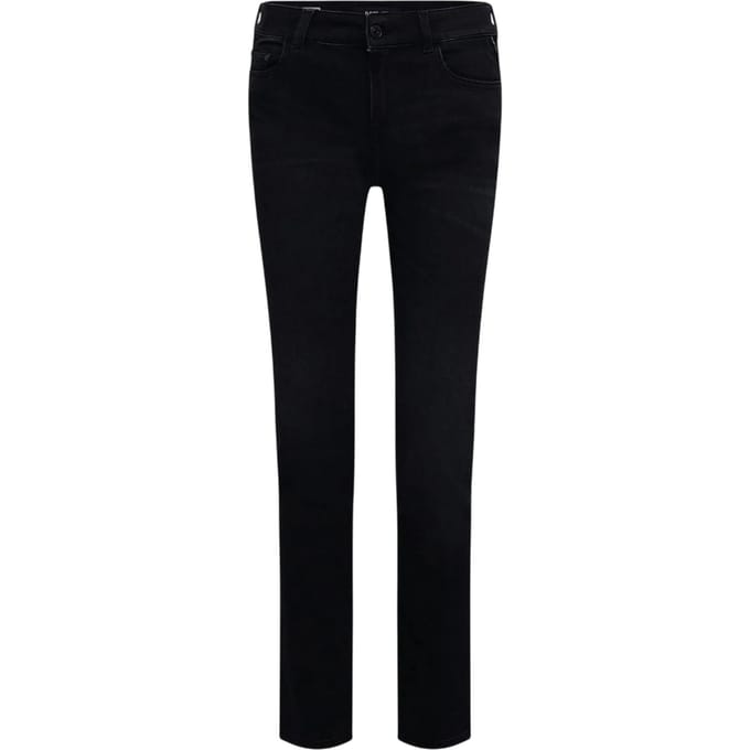Replay Dames Faaby Slim Jeans (Grijs)
