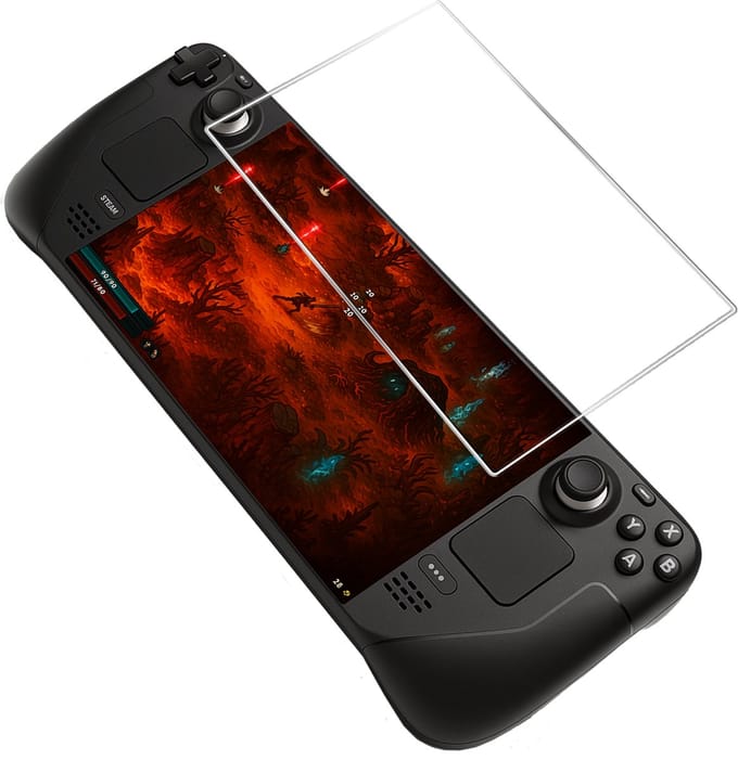 Screenprotector Geschikt voor Steam Deck OLED Bescherm Glas Screen Protector