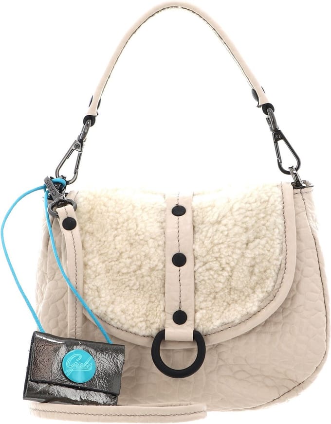 Gabs Schoudertas Handtas Bea Montone Crossbody Bag Burro Crème